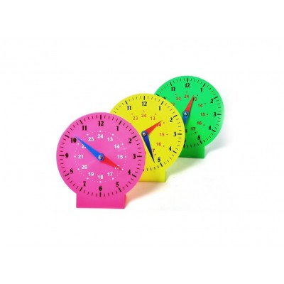 Saat Öğretim Materyali - Manuel Plastik Saat