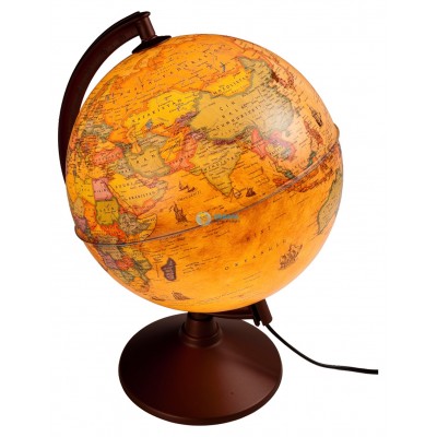 Gürbüz Antik Işıklı Dünya Küresi