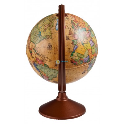 Gürbüz Antik Dünya Küresi (Işıksız) 