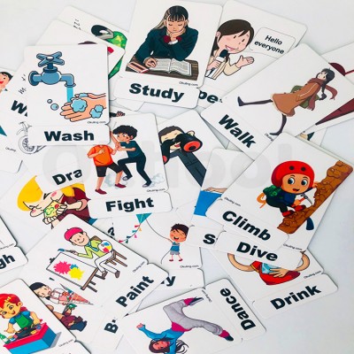 İngilizce Action Words (Eylemler) Magnet Kartlar İngilizce Action Words (Eylemler) Magnet Kartlar