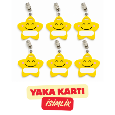 Yaka Kartı ve İsimlik Yıldız