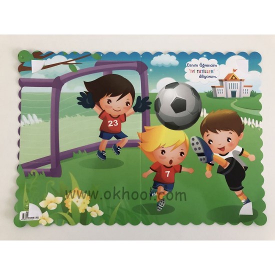 Karne Kılıfı Futbol Tema