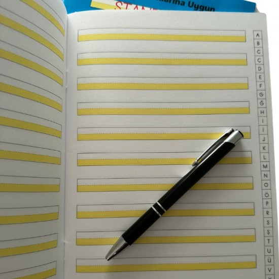 Kılavuz Çizgili Defter İki Satır Yeni Müfredat Orta Boy Kılavuz Çizgili Defter İki Satır Yeni Müfredat Orta Boy