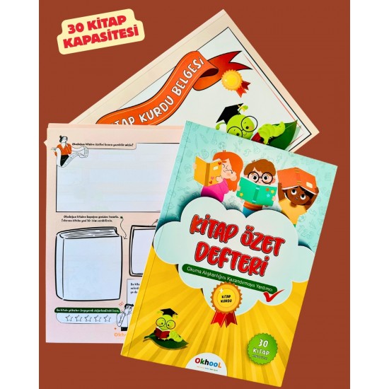 Kitap Özet Defteri Ciltli 