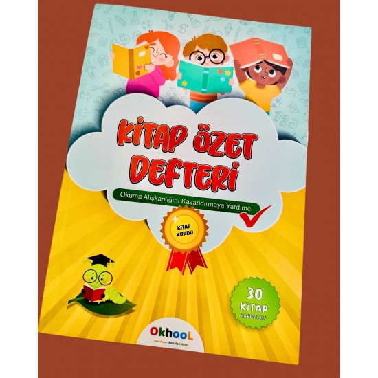 Kitap Özet Defteri Ciltli 