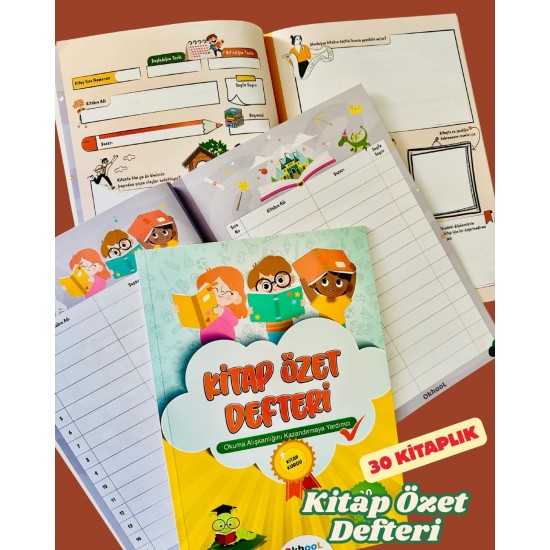 Kitap Özet Defteri Ciltli 