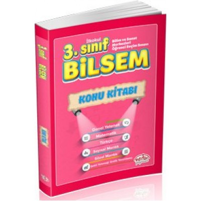 Bilsem Hazırlık Konu Kitabı - 3. Sınıf Bilsem Hazırlık Konu Kitabı - 3. Sınıf