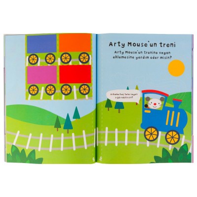 Okul Öncesi Etkinlik Kitapları Seti - Arty Mause Okul Öncesi Etkinlik Kitapları Seti - Arty Mause
