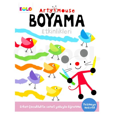 Okul Öncesi Boyama Etkinlikleri - Arty Mause