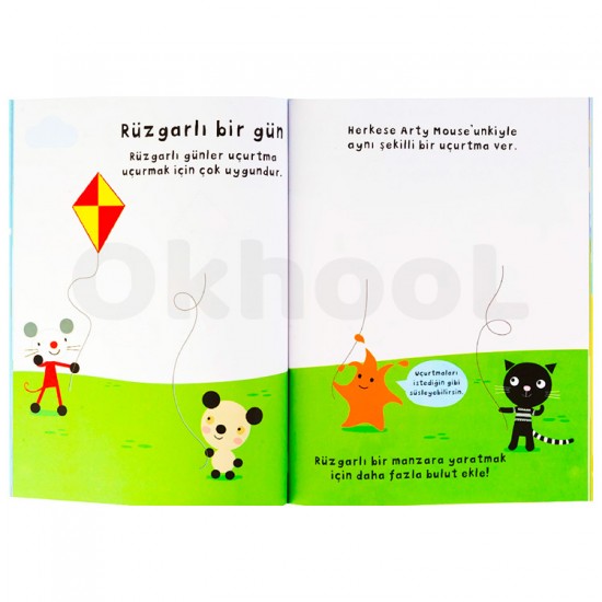 Okul Öncesi Aynısı Çizme Etkinlikleri - Arty Mause
