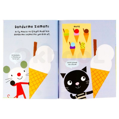 Okul Öncesi Aynısı Çizme Etkinlikleri - Arty Mause