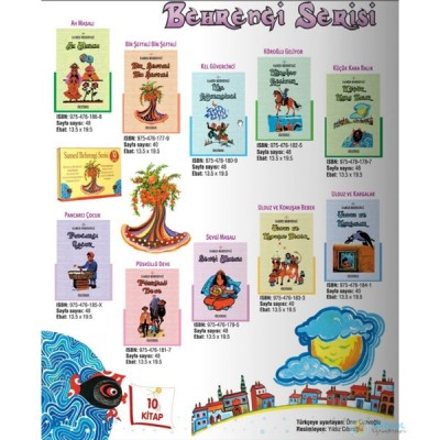 Behrengi Serisi (10 Kitap) - Samed Behrengi Behrengi Serisi (10 Kitap) - Samed Behrengi