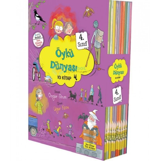 Öykü Dünyası - İlkokul 4.Sınıf Hikaye Seti -10 Kitap Öykü Dünyası - İlkokul 4.Sınıf Hikaye Seti -10 Kitap