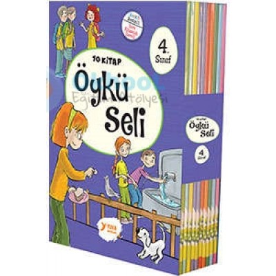 Öykü Seli - İlkokul 4.Sınıf Hikaye Seti - 10 Kitap Öykü Seli - İlkokul 4.Sınıf Hikaye Seti - 10 Kitap