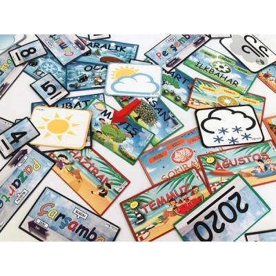 Magnet Takvim ve Mevsim Köşesi Magnet Takvim ve Mevsim Köşesi