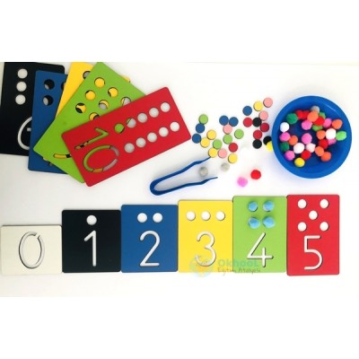 Montessori Rakam Öğrenme Seti Montessori Rakam Öğrenme Seti