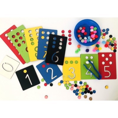 Montessori Rakam Öğrenme Seti