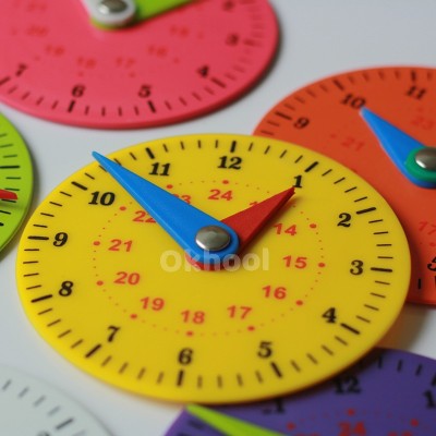 Saat Öğretimi Materyali (Manuel 10 cm) Saat Öğretimi Materyali (Manuel 10 cm)