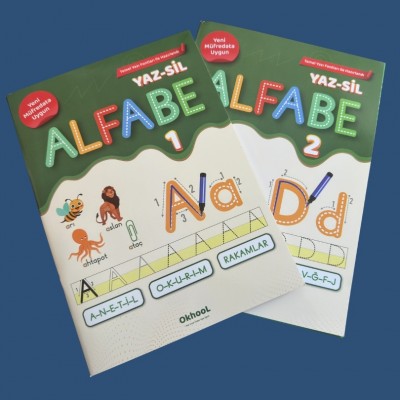 Yaz Sil Alfabe ve Rakamlar - 2 Kitap - Anetil - Yeni Müfredat  Yaz Sil Alfabe ve Rakamlar - 2 Kitap - Anetil - Yeni Müfredat