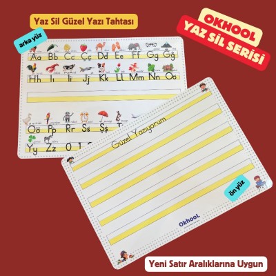 Yaz Sil Güzel Yazı Tahtası 1. Sınıf